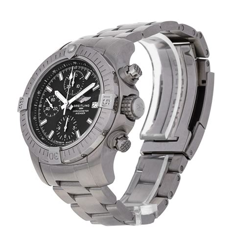 first breitling avenger titanium|breitling avenger chronograph 43.